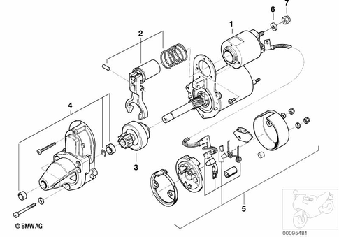 Starter for 2000 BMW-Motorrad R 1150 R #2