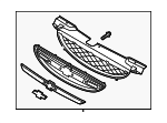 96492232 - Body: Grille Assembly for Chevrolet: Aveo, Aveo5 Image