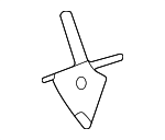 17228832458 - Cooling System: Return Line Bracket for BMW: 760i xDrive, M5, X7, XM Image