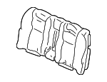 82121SZ3A61ZB - Body: Seat Back Cover for Acura Image