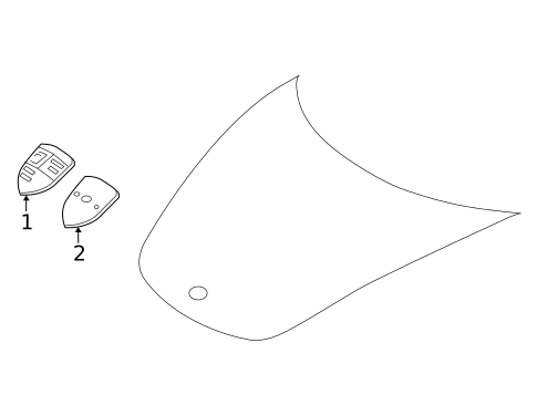 Exterior Trim - Hood for 2020 Porsche 911 #0