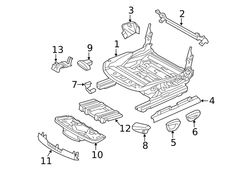 Tracks & Components for 2009 BMW M3 #2