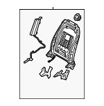 88410R5520 - Body: Seat Back Frame for Kia: Sorento Image