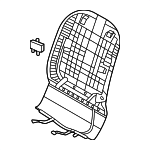 88490R5200GYT - Body: Seat Back Panel for Kia: Sorento Image