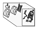 89A40P4030MD6 - : Seat Back Assembly for Kia Image