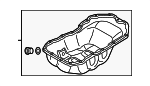 PYFA10400C - : Oil Pan for Mazda: 3, 6, CX-5 Image