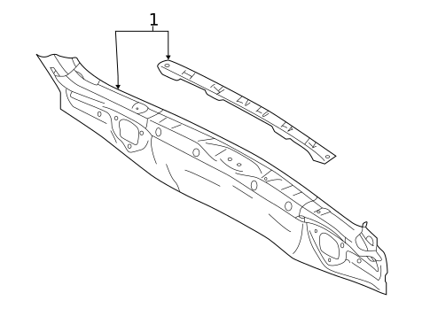 Rear Body for 2021 Subaru Forester #0