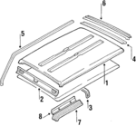 6353180150 - : Inner Rail for Suzuki Image