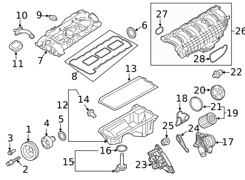 Engine Parts for 2020 BMW M4 #0