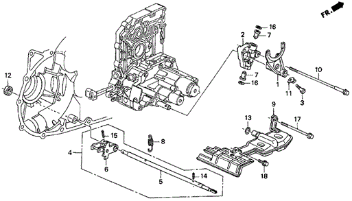 AT ATF Strainer (2.2L) for 1997 Honda Odyssey #0