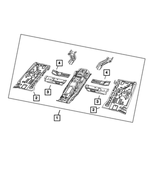 68250635AA - Body Sheet Metal Except Doors: Front Floor Pan for Fiat: 500X | Jeep: Renegade Image