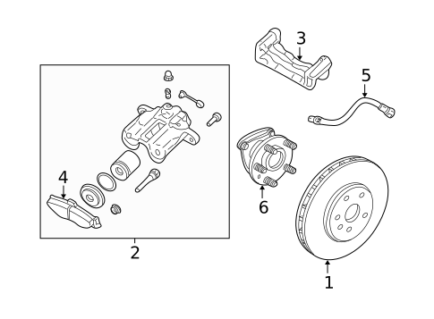 Drums & Rotors for 2005 Cadillac CTS #1