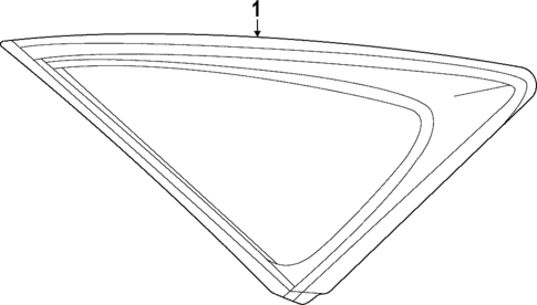 Glass & Hardware for 2025 Lexus NX250 #0