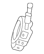 CLP3 - Engine: Motorcraftâ„¢ Exhaust Pipe Clamp for Ford Image
