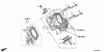16400R11A01 - Engine: THROTTLE BODY, ELECTRONIC CONTROL (GMD7E) for Honda Image