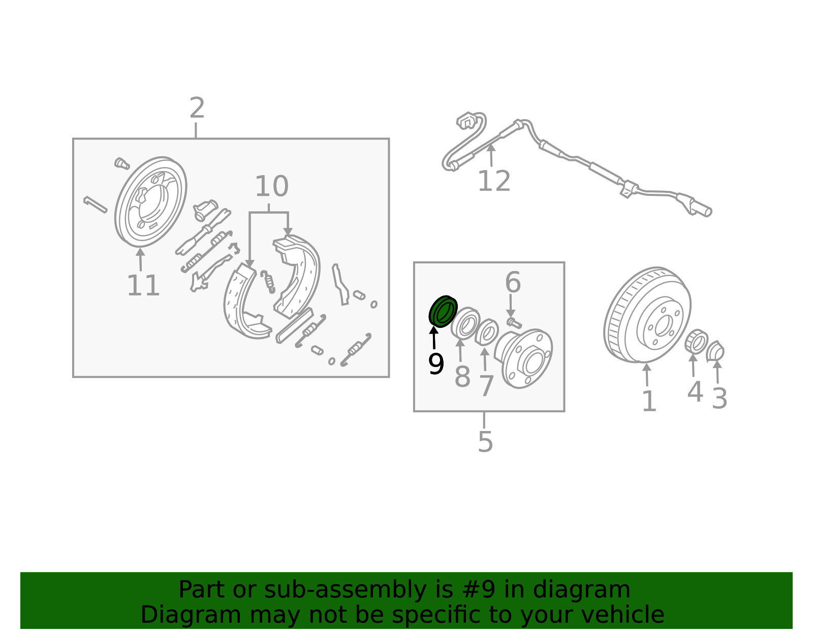 Drive Axle Shaft Seal 51830-4E200 | OEM Parts Online