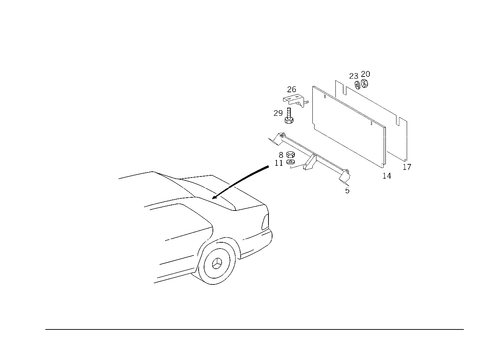 Accessories Used for Wireless Plants for 1984 Mercedes-Benz 500SEL #0