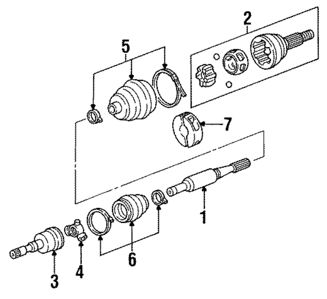 4641158 - Suspension: Axle Shaft for Mopar Image
