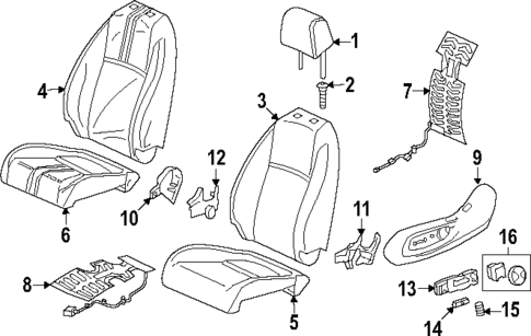 Lumbar Control Seats for 2024 Honda CR-V #0