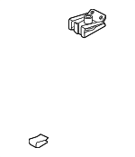 7149496754 - Body: Center Cover Clip for BMW: 230i, 230i xDrive, 530i, 530i xDrive, 540i xDrive, 550e xDrive, 740i, 750e xDrive, 760i xDrive, i5, i7, iX, M240i, M240i xDrive, M5, X5, X6, X7, XM, Z4 Image