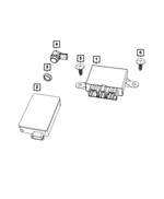 68445309AA - Electrical: Parking Assist Module for Mopar Image image