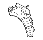 71620J3000 - Body: Wheelhouse for Hyundai Image