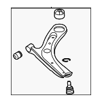 54500K0100 - Suspension: Lower Control Arm for Kia: Soul Image