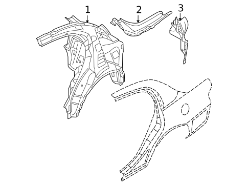 Inner Structure for 2006 Kia Amanti #0