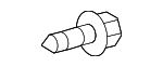 93567A5014 - Body: Lower Grille Screw for Lexus Image