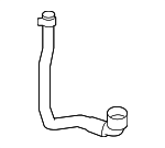 17127576280 - Cooling System: Coolant Hose for BMW Image