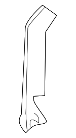 63563FL210 - Body: Door Weather-strip Cover for Subaru: Crosstrek, Impreza, WRX Image