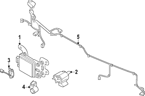 Parking Aid for 2021 Hyundai Palisade #1