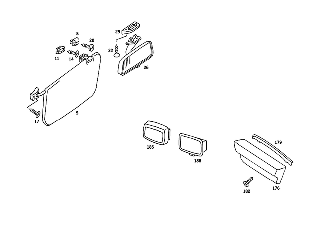1078110141 - : Counter Bearing for Mercedes-Benz Image