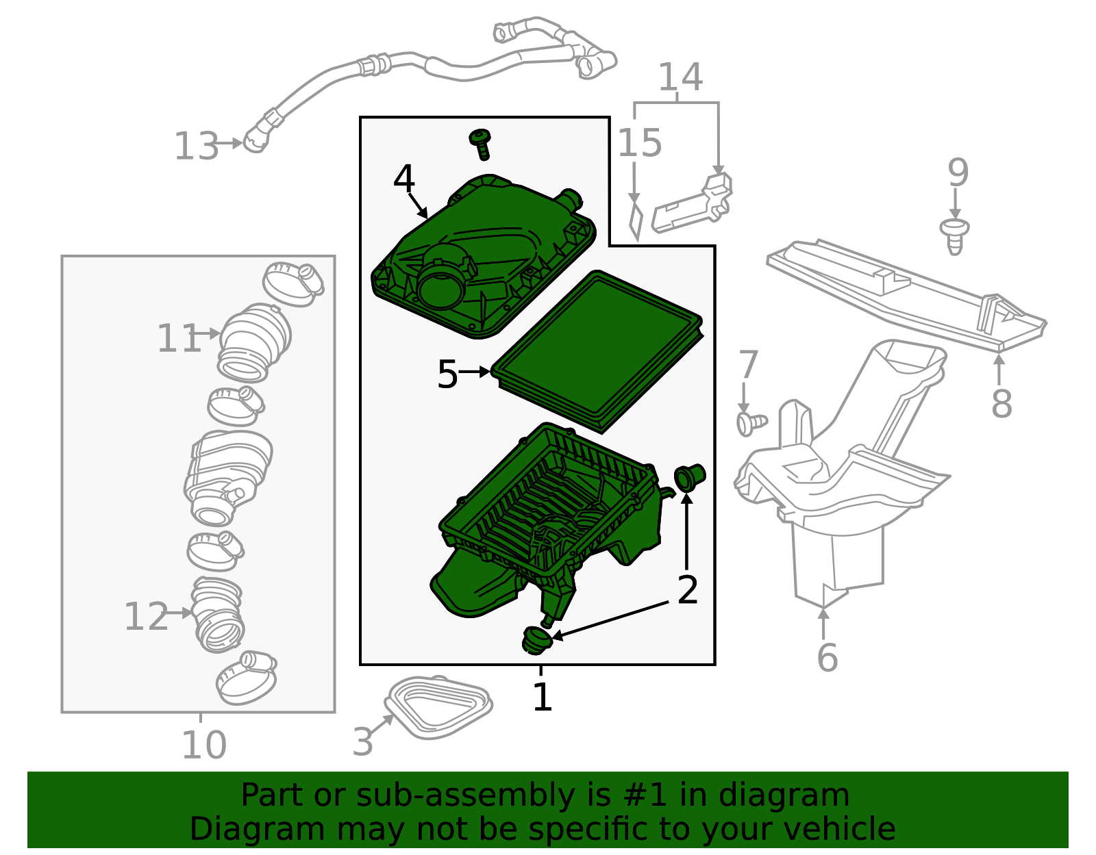 2013-2017 GM Air Cleaner 23134626 GM | GMPartsDirect.com