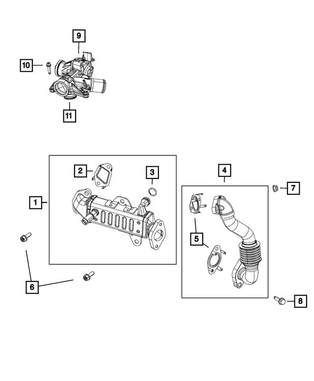 5281546AC - Emission Controls: Egr Cooler for Mopar Image