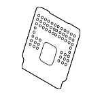 LC5Z7860512A - : Back Panel for Lincoln: Aviator Image