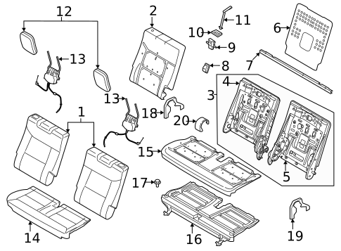 Third Row Seats for 2023 Lincoln Aviator #0
