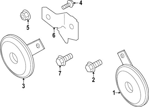 Horn for 2025 Subaru WRX #0