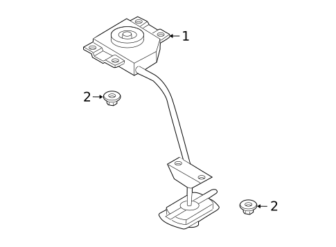 Spare Tire Carrier for 2009 Mazda CX-9 #0