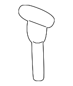 YS4Z17A038DA - Suspension: Spare Wheel Retainer for Ford: Focus Image