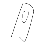 5135266AA - Body: Stop for Chrysler: Aspen | Dodge: Durango Image