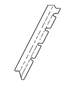 15241118 - Body: Outer Molding for Oldsmobile: Alero | Pontiac: Grand Am Image