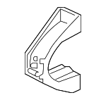 31356757100 - Suspension: Bushing Bracket for BMW: 525i, 528i, 530i, 535i, 535i GT, 545i, 550i, 645Ci, 650i, 745i, 745Li, 750i, 750Li, 760i, 760Li, Alpina B7 Image