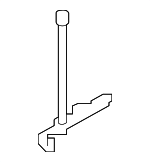 LR117869 - : Hold Down for Land Rover: Discovery Sport, Range Rover Evoque Image