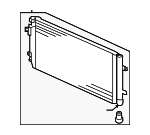 976061W001 - HVAC: Condenser for Hyundai: Accent, Veloster Image