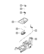 1YY69LC5AB - : Gearshift Knob for Jeep: Grand Cherokee Image
