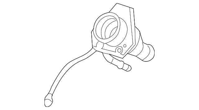 2006-2013 GM Fuel Tank Filler Vent Pipe 20908865 GM | GMPartsDirect.com