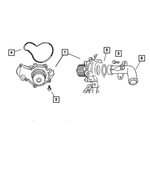 4663732 - Cooling: Water Pump for Mopar Image