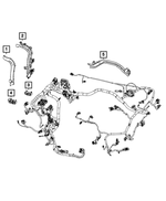 68541029AA - Electrical: Shock Tower Trough for Jeep: Grand Cherokee, Grand Cherokee L Image