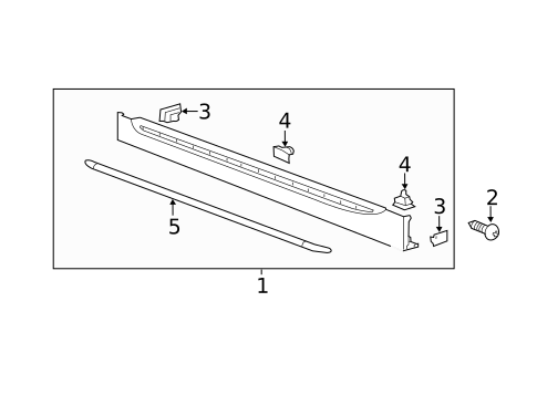 Exterior Trim - Pillars for 2013 Chevrolet Volt #0